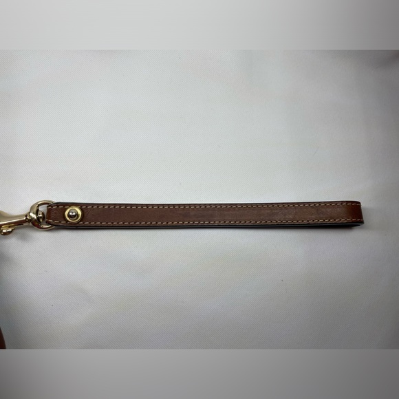 Vintage Dooney & Bourke 1975 Signature Monogram Wristlet / Clutch - Picture 9 of 16